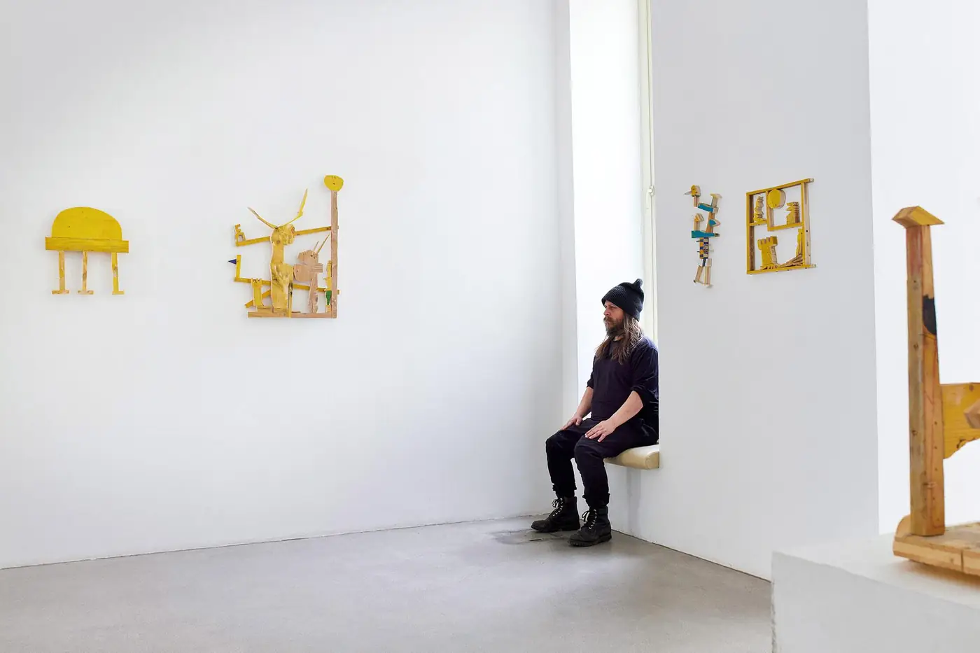 Installation view, Domino Exhibition, Gallery Raum mit Licht Vienna