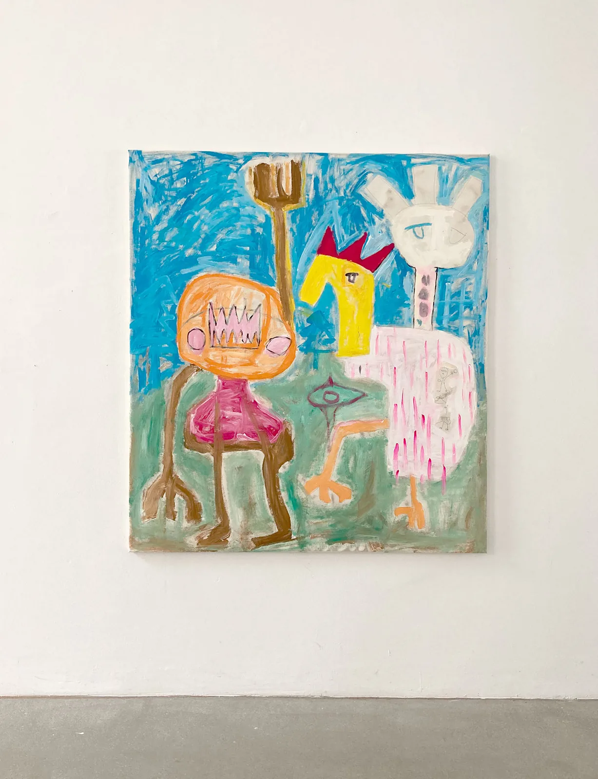 Invasion Signal Group, painting, Ernst Koslitsch