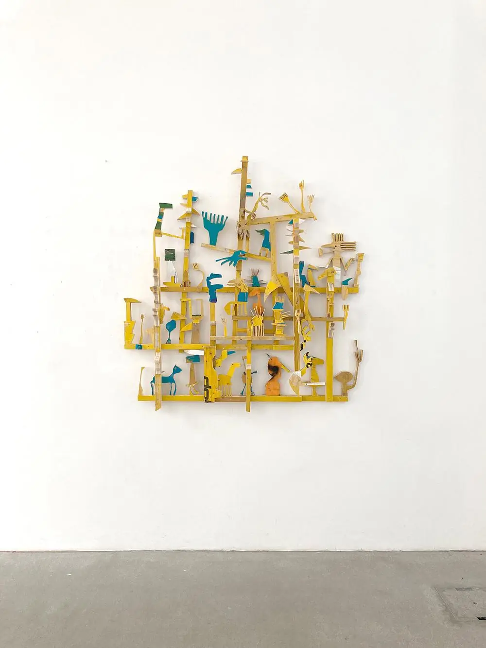 Hashtag Forever, wall sculpture, Neue Galerie Graz