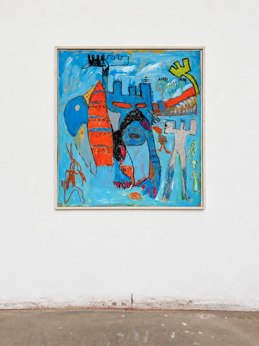 A Playground Guide to Getting Lost, painting, Ernst Koslitsch, Neue Galerie Graz
